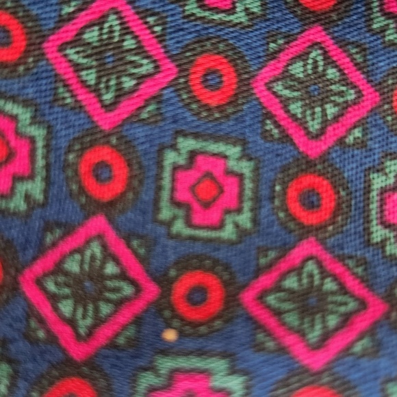 Vintage Liz Claiborne 90's barrel/messenger/cross body genuine leather blue bag - Picture 10 of 12